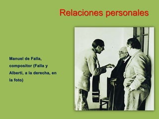Relaciones personales
 