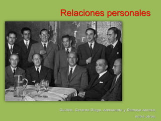 Relaciones personales
 