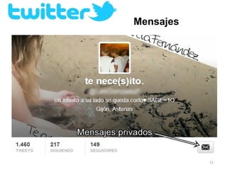 Mensajes




           12
 