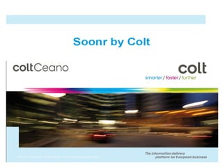 SoonR by Colt - Compartir y Sincronizar ficheros desde la nube.