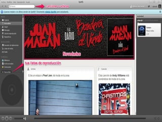 Presentación spotify adrián y raquel 