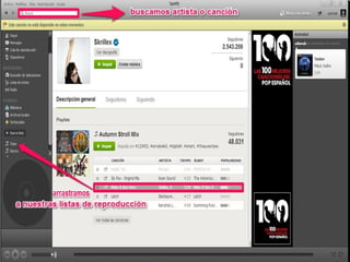 Presentación spotify adrián y raquel 