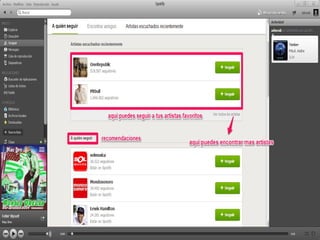 Presentación spotify adrián y raquel 