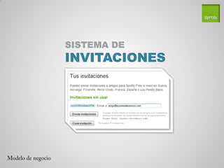 SISTEMA DE
INVITACIONES
 