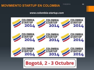 MOVIMIENTO STARTUP EN COLOMBIA
www.colombia-startup.com

69

 