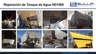 Reparación de Tanque de Agua HD1500
 