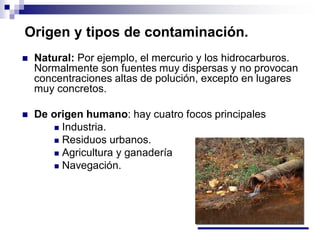 Tema 11. Contaminación de las Aguas