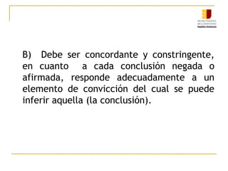 Defectuosa motivaciónMotivación Aparente
