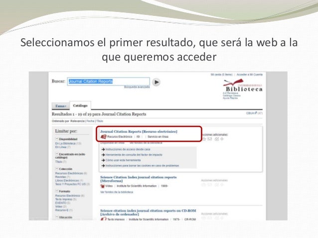 Journal Citation Reports (JCR)