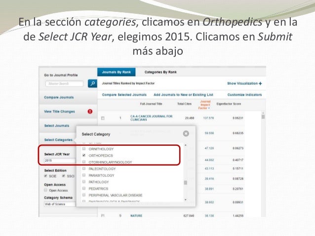 Journal Citation Reports (JCR)