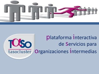 plataforma interactiva
de servicios para
organizaciones intermedias

 