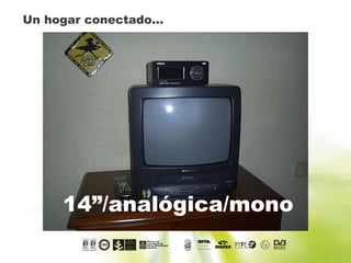 Un hogar conectado…




     14”/analógica/mono
 