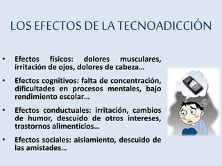 Tecnoadicciones | PPTX