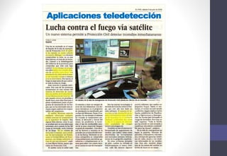 Aplicaciones teledetección
 
