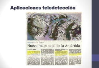 Aplicaciones teledetección
 