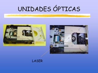 UNIDADES ÓPTICAS
LASER
 