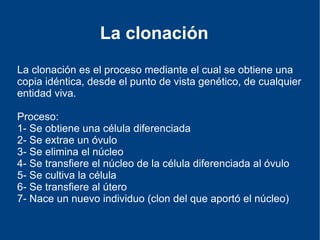 - Carácter altruista de la donación. 