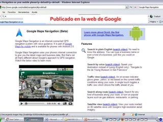 Gestión de la comunicación y de la imagen 75
Publicado en la web de Google
 