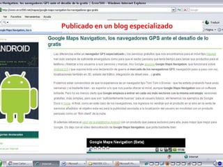 Gestión de la comunicación y de la imagen 76
Publicado en un blog especializado
 