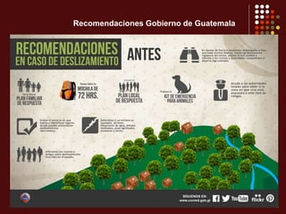 Recomendaciones Gobierno de Guatemala
 