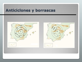 Anticiclones y borrascas
 