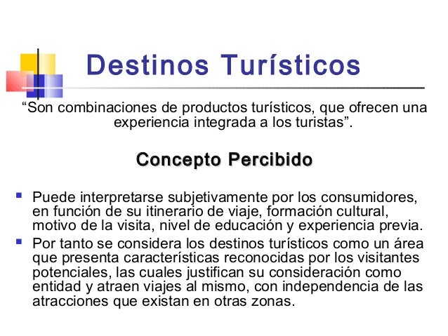 Desarrollo De Destino Turistico Desarrollo De Destino Turistico