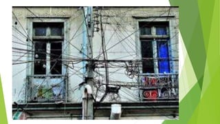 Tendidos electricos y la contaminación visual