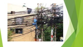 Tendidos electricos y la contaminación visual