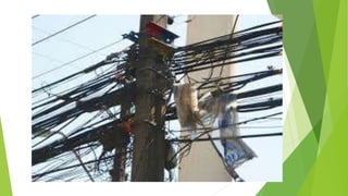 Tendidos electricos y la contaminación visual