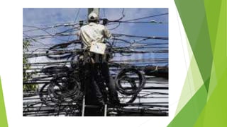 Tendidos electricos y la contaminación visual