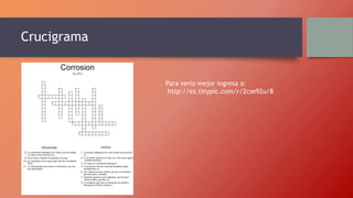 Crucigrama
Para verlo mejor ingresa a:
http://es.tinypic.com/r/2cse92u/8
 