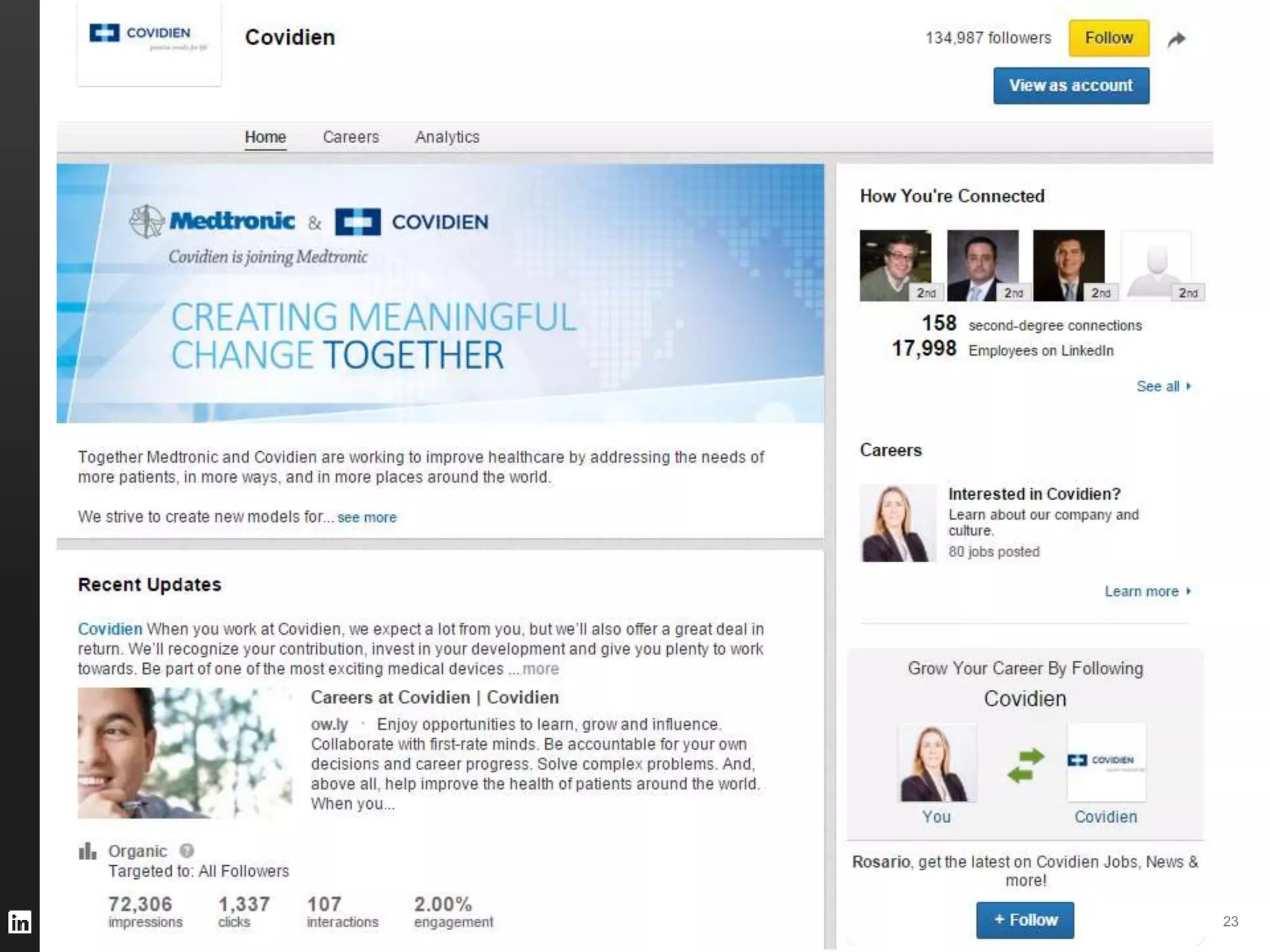 ©2014 LinkedIn Corporation. All Rights Reserved. TALENT SOLUTIONS 23
 