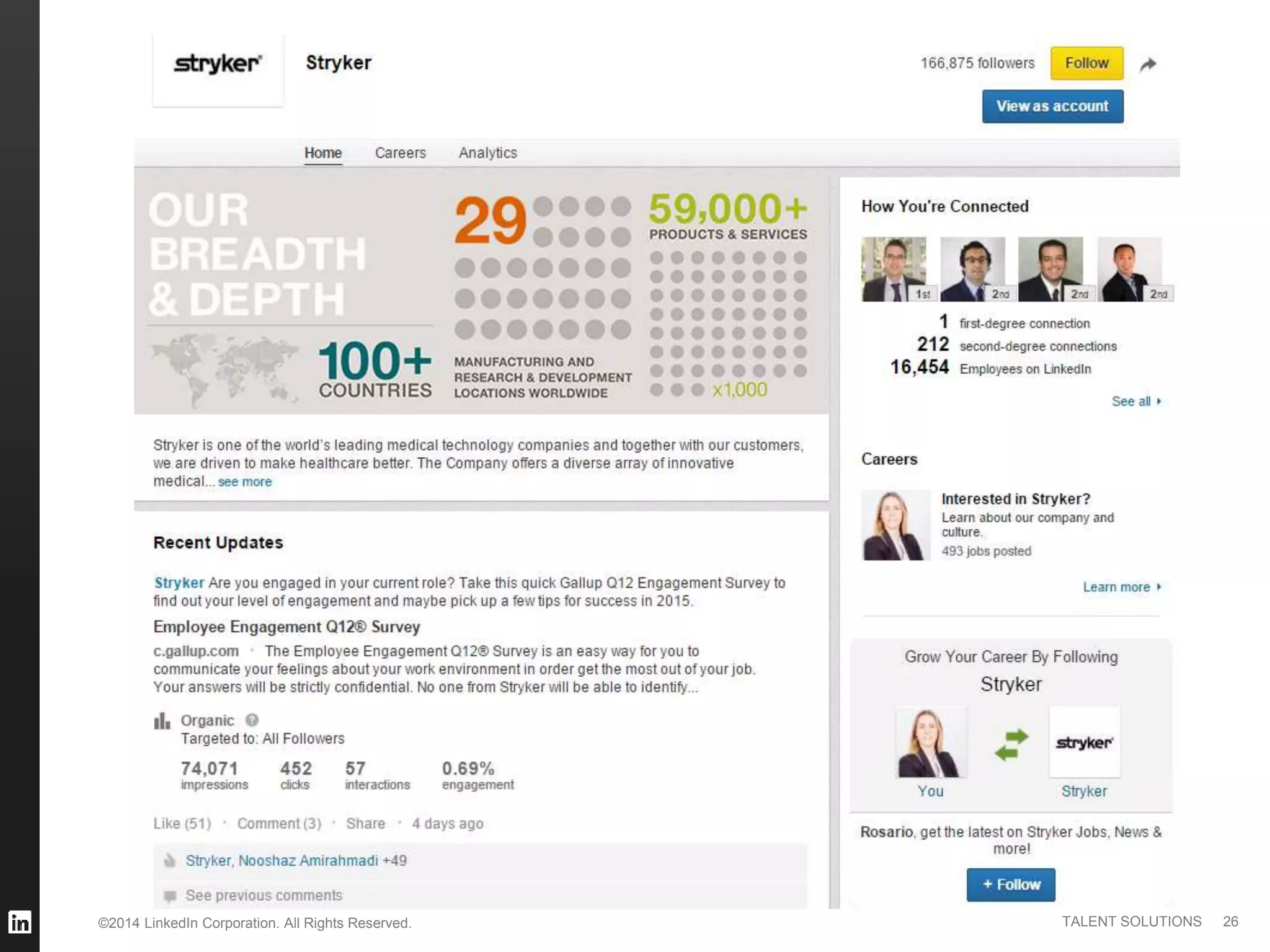 ©2014 LinkedIn Corporation. All Rights Reserved. TALENT SOLUTIONS 26
 