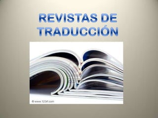 REVISTAS DE TRADUCCIÓN 