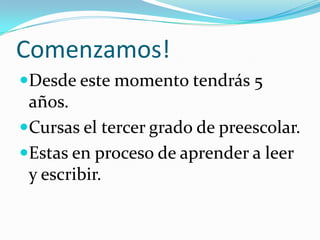 OBJETIVOEl alumno inferirá que es lo que debe hacer para mantener un medio ambiente limpio y saludable a partir del cuento :     “Hay que  cuidar el mundo”