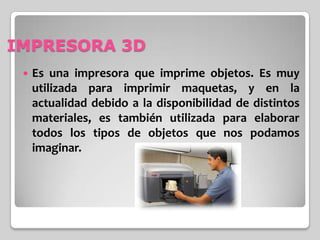 TIPOS DE IMPRESORAS