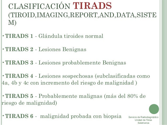 Tirads 4 que significa
