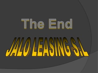 Presentacióntrabajo jalo sl