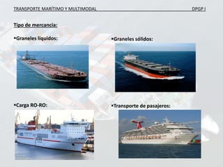 transporte marítimo e intermodal | PPT