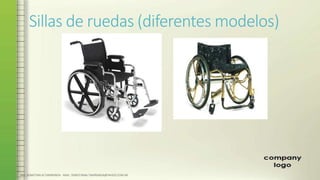 Sillas de ruedas (diferentes modelos)
 