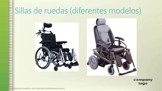 Sillas de ruedas (diferentes modelos)
 