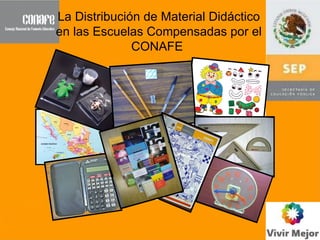 La Distribución de Material Didáctico en las Escuelas Compensadas por el CONAFE  