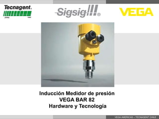 VEGA AMERICAS – TECNAGENT CHILE
Inducción Medidor de presión
VEGA BAR 82
Hardware y Tecnología
 