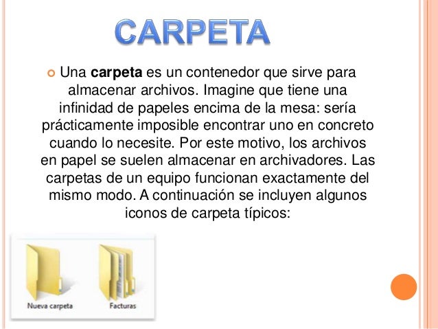DIRECTORIOS Y CARPETAS DE WINDOWS