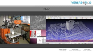 GABRIEL FERREIRO
Promotor - Gerente
RICARDO VEIRA
Promotor – Director de Operaciones
JAVIER LAMAS
Promotor – Asesor Técnico
PMV
 