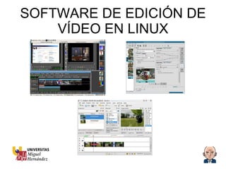SOFTWARE DE EDICIÓN DE VÍDEO EN LINUX 