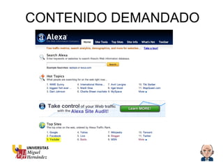 CONTENIDO DEMANDADO 