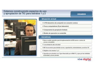 Proexport. Gerencia de exportación de servicios.