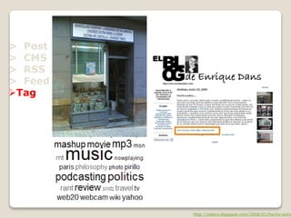 > Post
> CMS
> RSS
> Feed
Tag
http://edans.blogspot.com/2006/01/hecho-polv
 