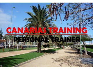 Presentación web canarias training - PERSONAL TRAINER 1